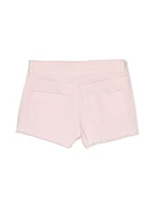 Billieblush stud-embellished raw-cut shorts - Roze