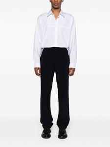 DRIES VAN NOTEN Broek met elastische taille - Blauw