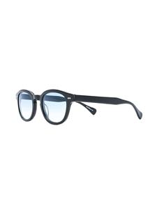 Epos round tinted sunglasses - Zwart