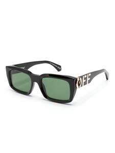Off-White Hays zonnebril met vierkant montuur - Zwart