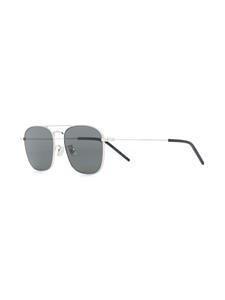 Saint Laurent Eyewear SL309 zonnebril met piloten montuur - Zilver