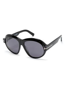 TOM FORD Eyewear Inger oversize-frame sunglasses - Zwart