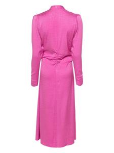 Gestuz Midi-jurk met monogram - Roze