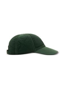 Burberry quilted baseball cap - Groen