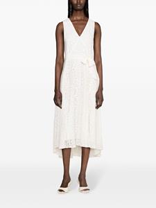 DVF Diane von Furstenberg Helene lace midi dress - Beige