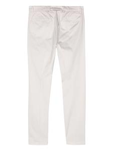 Borrelli mid-rise cotton chino trousers - Beige
