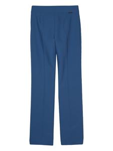HUGO Haitama straight-leg tailored trousers - Blauw
