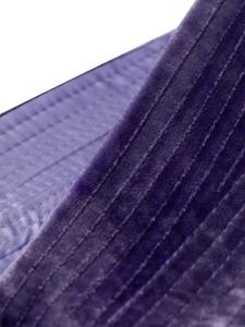 Pierre-Louis Mascia double-layer velvet belt - Paars