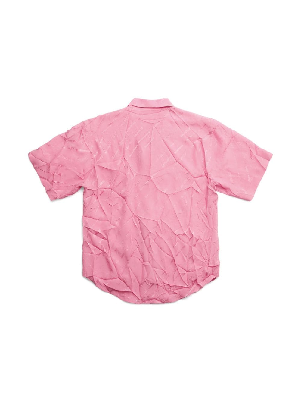 Balenciaga Zijden blouse met kreuk-effect - Roze