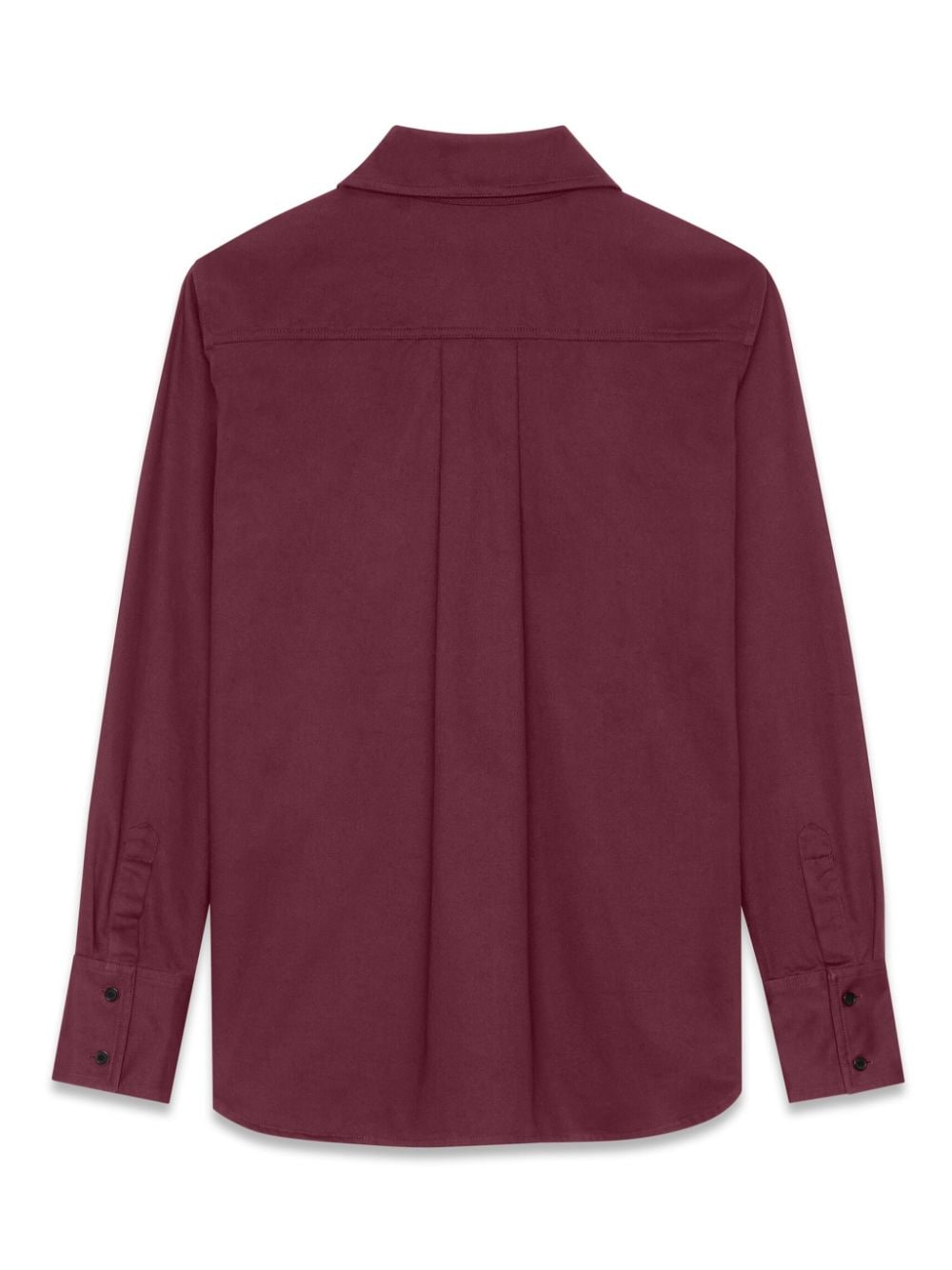 Saint Laurent Saharienne blouse met lange mouwen - Paars