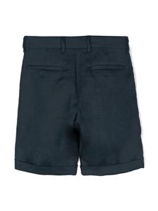 Stella McCartney Kids Linnen shorts - Blauw