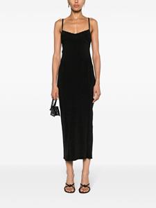 Jacquemus La Robe Fiesta midi dress - Zwart