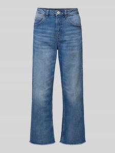 Opus Mom fit jeans met rafels, model 'Momito'