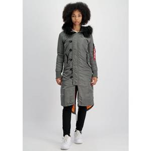 Alpha Industries Winterjacke "ALPHA INDUSTRIES Women - Field Jackets Long Fishtail Wmn"