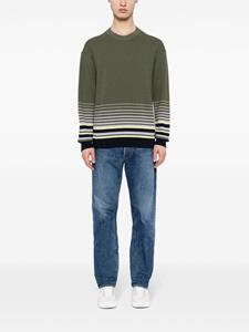 PS Paul Smith Gestreepte sweater - Groen