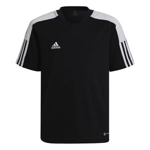 Adidas Trainingsshirt Tiro Essentials - Zwart/Wit Kids