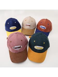BOOSKU Children's Cartoon Hats Letter Embroidered Baseball Caps