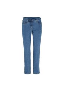 LAURIE Damen vegan Jeans Christie Regular Ml Blue Denim