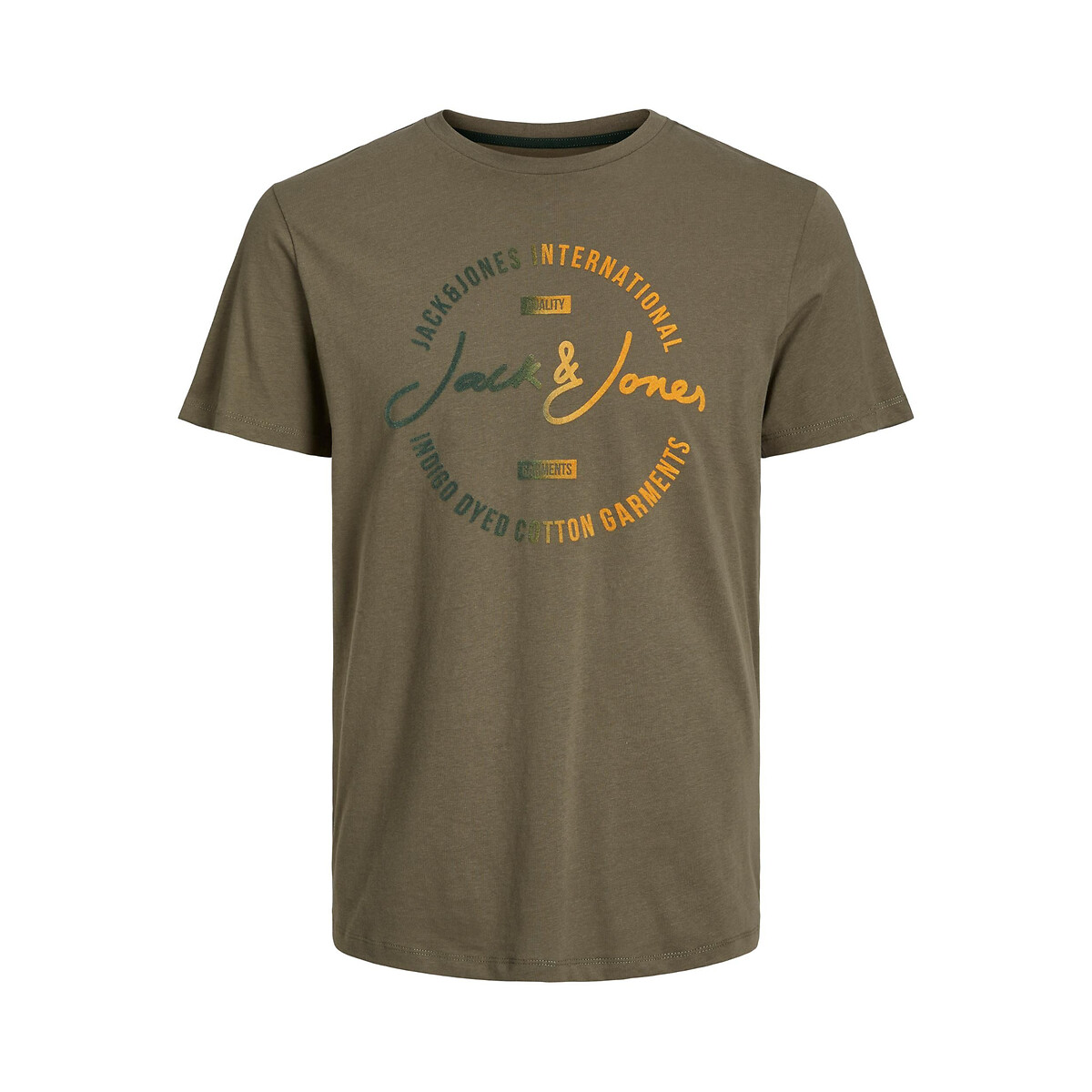 JACK&JONES T-shirt met ronde hals Jjoliver