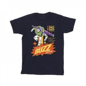 Disney Girls Toy Story Buzz Lightyear Space Cotton T-Shirt