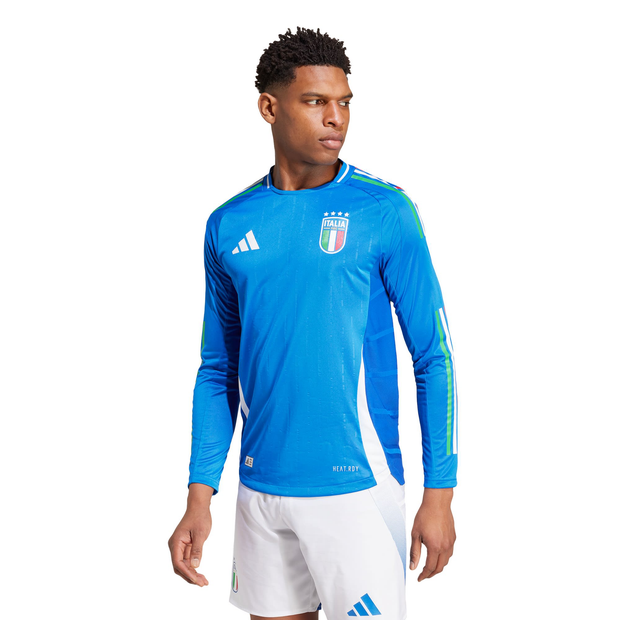 Adidas Italy 24 Long Sleeve Home Authentic - Heren Jerseys/replicas
