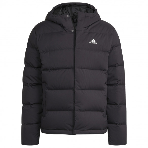 Adidas  Helionic Hooded Jacket - Donsjack, grijs/zwart