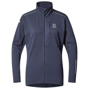 Haglöfs  Women's L.I.M Strive Mid Jacket - Fleecevest, blauw