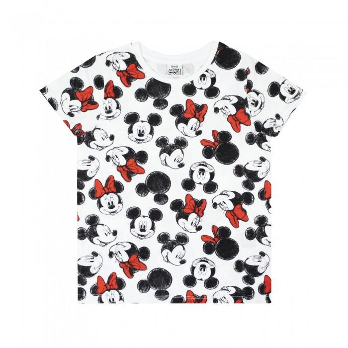 Disney Mickey & Minnie Mouse T-shirt met all-over print voor meisjes