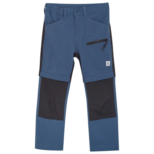 Color kids  Kid's Pants Stretch with Zip Off Junior Style - Afritsbroek, blauw