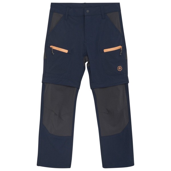 Color kids  Kid's Pants Stretch Zip Off - Trekkingbroek, blauw