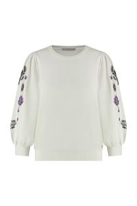 Studio Anneloes  Offwhite Pullover embroidery 