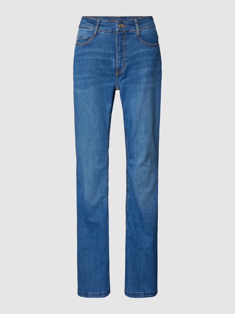 MAC Bootcut jeans met gerafelde boorden