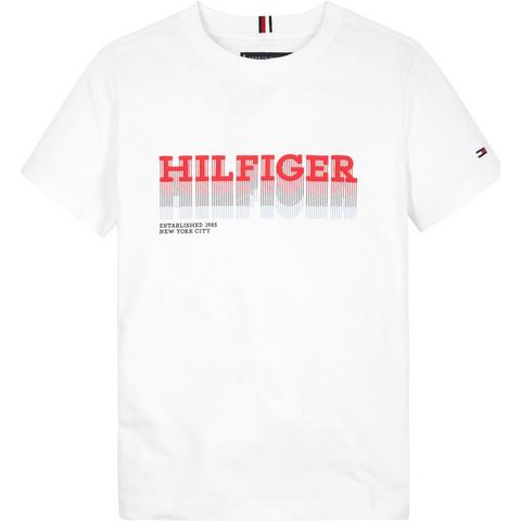 Tommy Hilfiger T-Shirt FADE HILFIGER TEE S/S Kinder bis 16 Jahre
