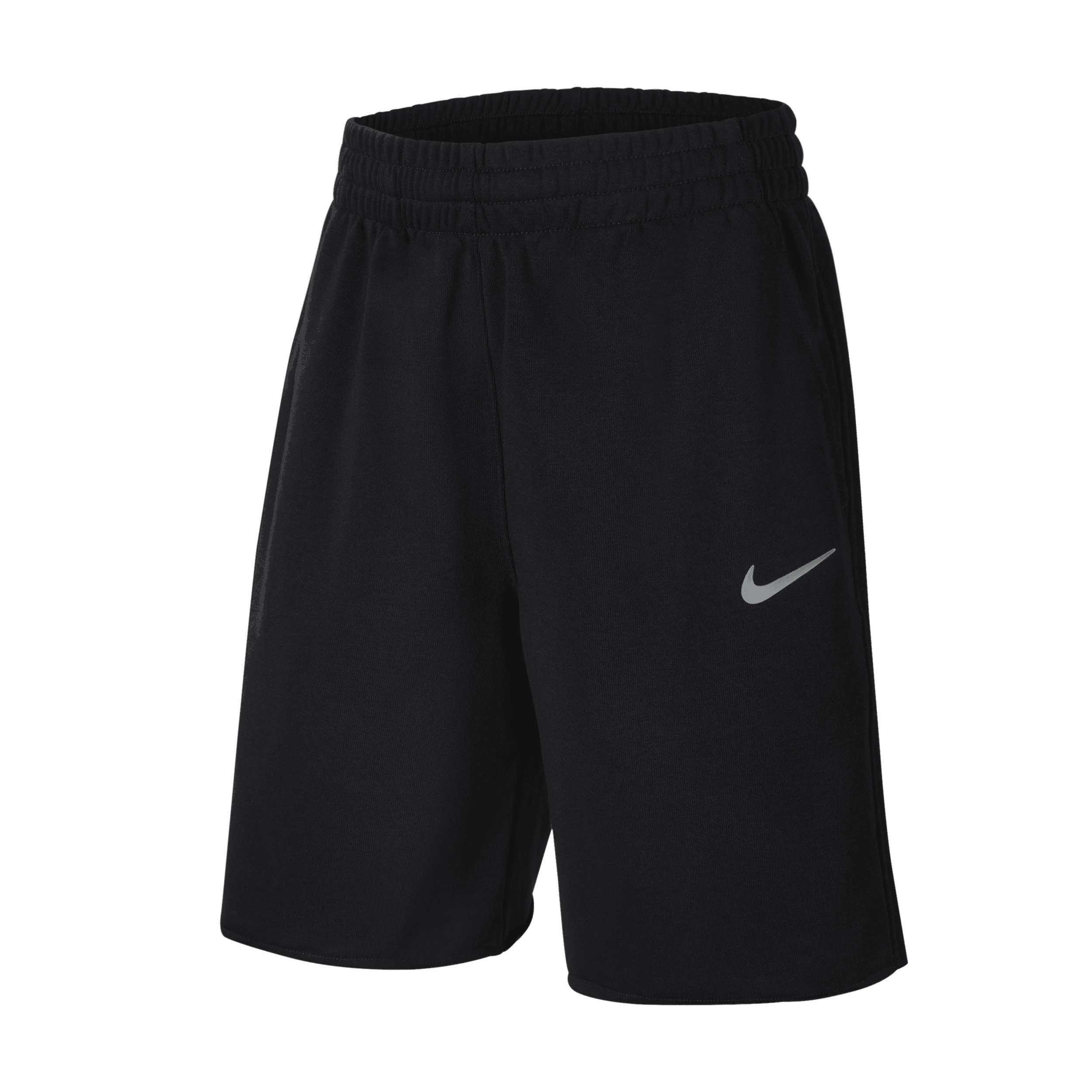 Nike Sportswear fleeceshorts met Dri-FIT voor meisjes - Zwart