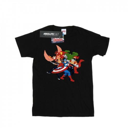 Marvel Boys Avengers Assemble Comic Team T-Shirt