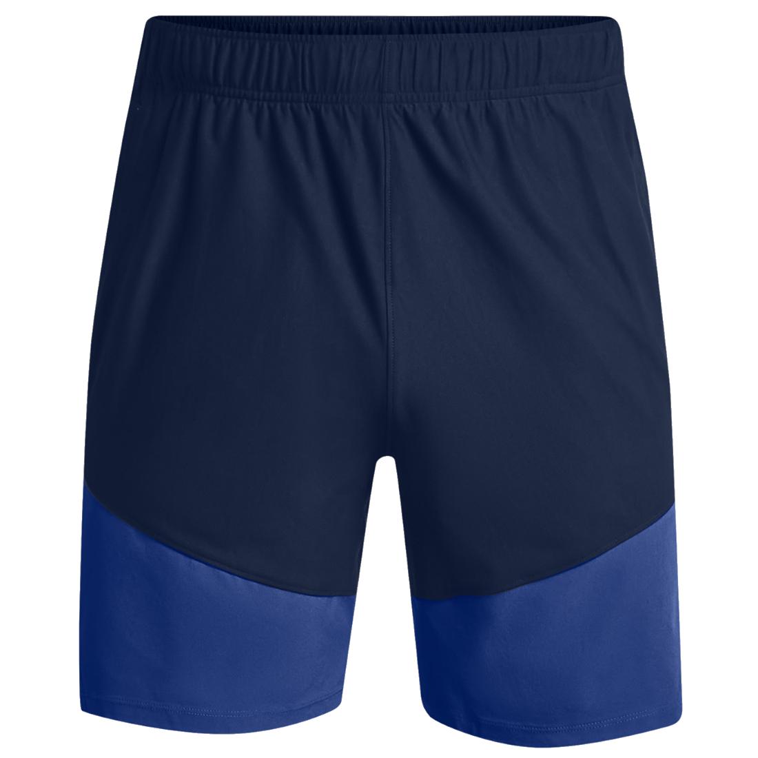 Under Armour Gebreide Geweven Hybride Shorts, Heren marine Shorts