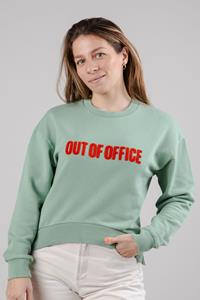 Brava Fabrics Damen vegan Sweatshirt Out Of Office Mint