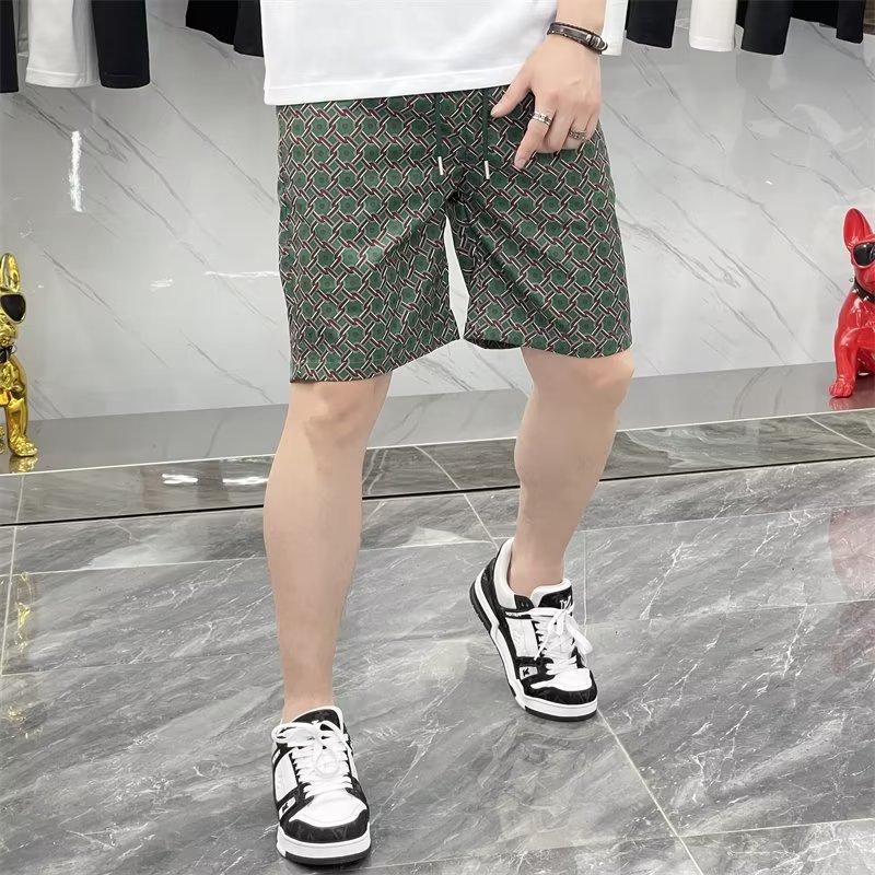 Zhuoneng Clothing Fashion Shorts Men's Summer Thin Men's Fashion Brand Fifth Pants Men's Casual Middle Pants Sports Basketball Pants Beach Pants