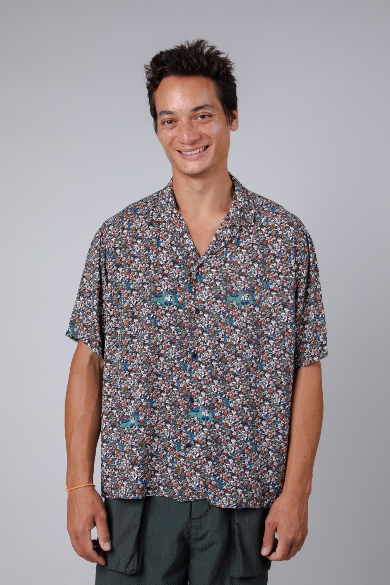 Brava Fabrics Herren vegan Shirt Dickie Aloha Ocean