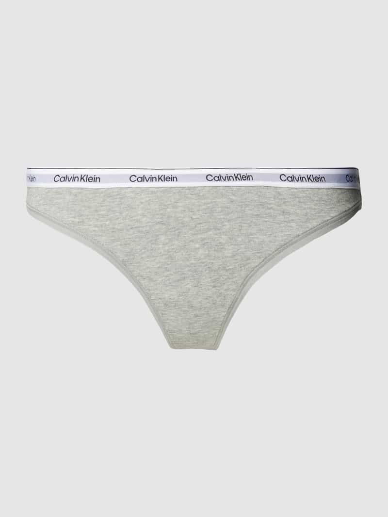 Calvin Klein Underwear Tanga "THONG (LOW-RISE)", mit Logobund