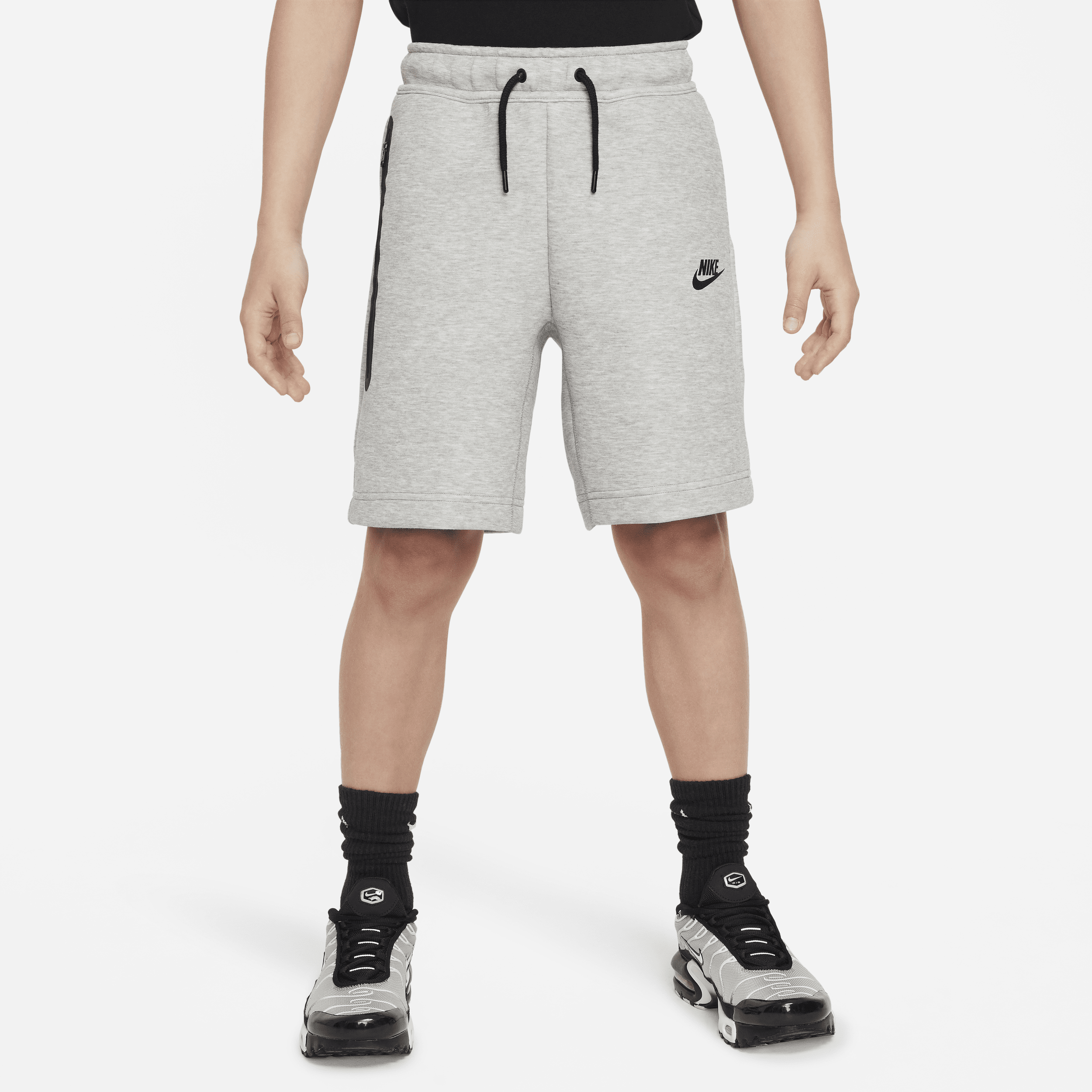 Nike Tech Fleece jongensshorts - Grijs