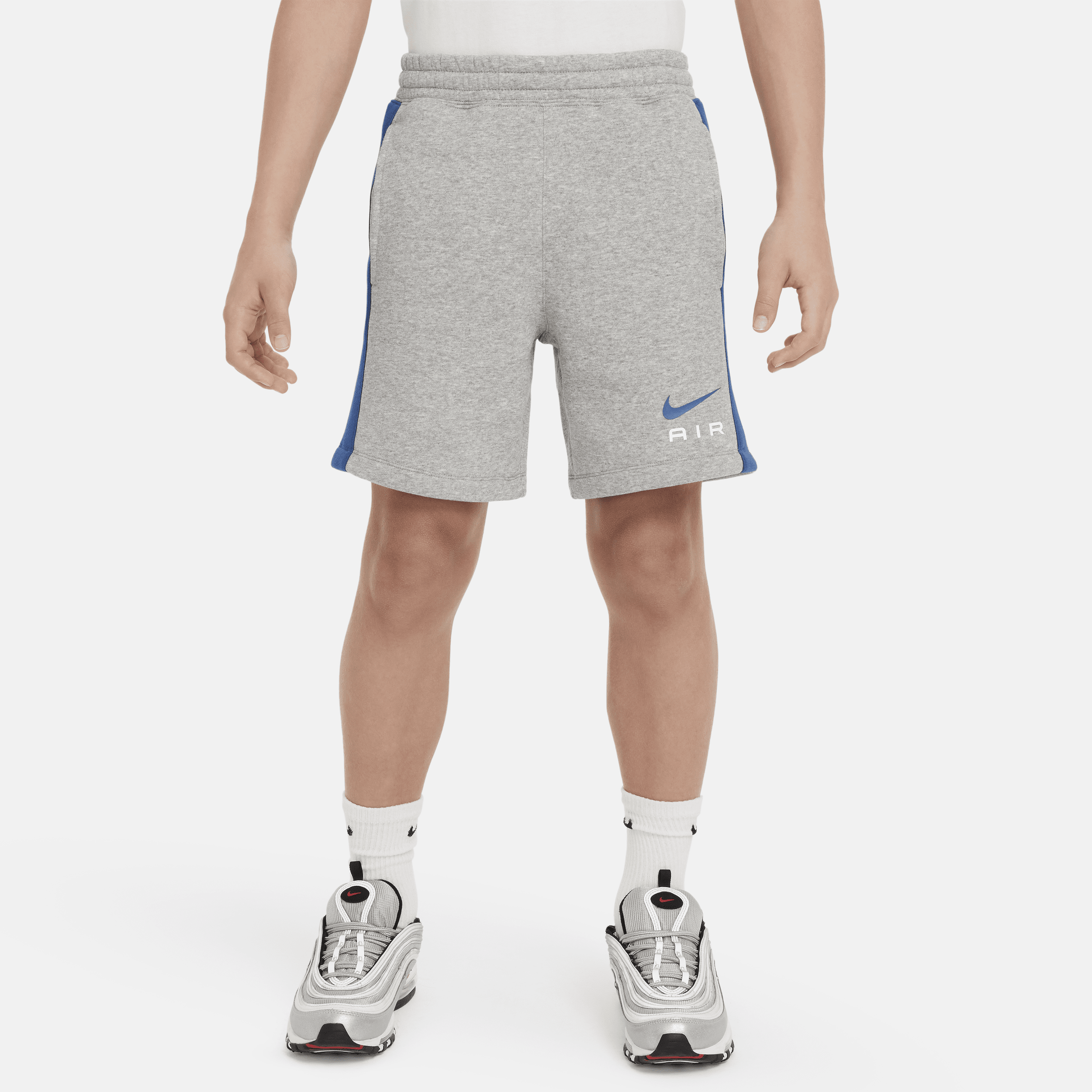 Nike Air fleeceshorts voor jongens - Grijs