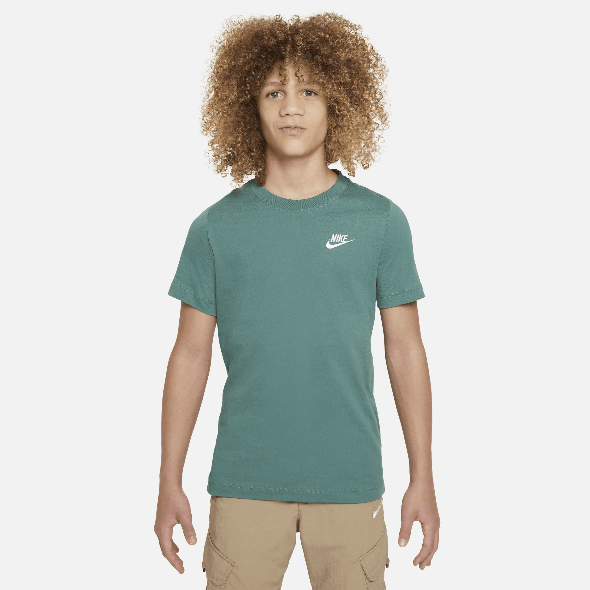 NIKE Sportswear T-Shirt Kinder 361 - bicoastal/white