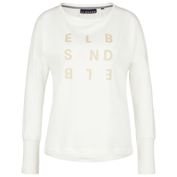 ELBSAND  Women's Ingiara T-Shirt - Longsleeve, wit