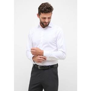 ETERNA Mode GmbH SLIM FIT Luxury Shirt in weiß unifarben