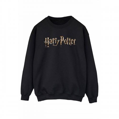 Harry Potter katoenen sweatshirt met volledig kleurenlogo voor heren