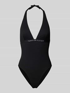 Tommy Hilfiger Swimwear Badeanzug "HALTER ONE PIECE RP (EXT SIZES)"