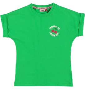O'Chill Meisjes t-shirt - Lennox - Groen