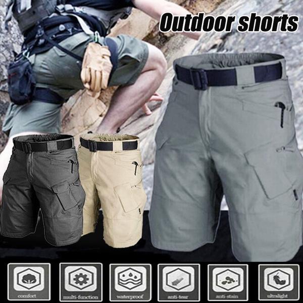 Rtesgl IX7 City Tactische Militaire Camouflage Shorts Outdoor Multi Pockets Wandelshorts Broek Sport Trekking Training Cargo Shorts