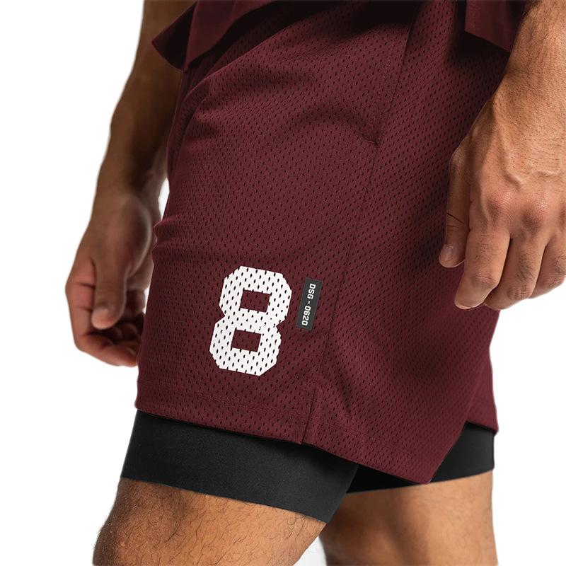 Oramaple Boutique Men's Summer Sports Shorts Quick-dry Functional fitness pants